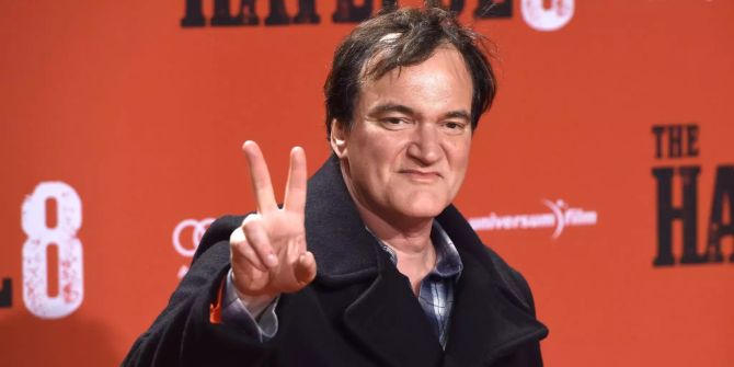 US-Regisseur Quentin Tarantino kommt zur Deutschlandpremiere des Films «The Hateful 8» in den Zoo Palast.