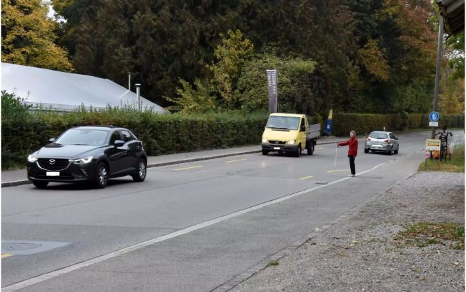 Unbegleitete Blinde haben stets Vortritt - Kapo Schaffhausen Unbegleitete Blinde haben stets Vortritt - Kapo Schaffhausen