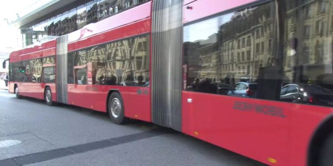 Ein Bus von Bernmobil. (Symbolbild) Bernmobil Bern