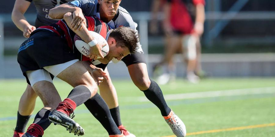 Anil Dutt in Action mit den Midland Hawks am Sirupier Cup de Berne 2018