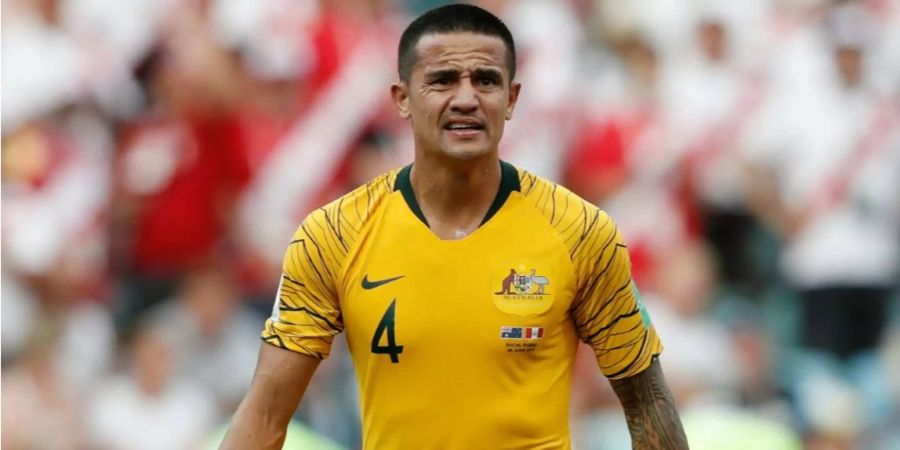 Der Australier Tim Cahill (38) spielt in der Fussball-Nationalmannschaft.