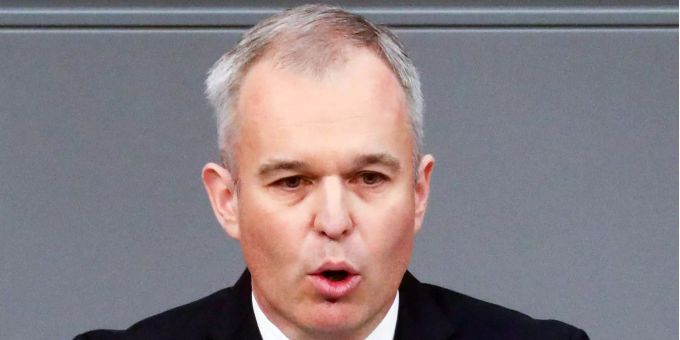 François de Rugy, Präsident der französischen Nationalversammlung, spricht bei der Plenarsitzung des Deutschen Bundestages anlässlich des 55. Jahrestages des Élysée-Vertrages. François de Rugy, Präsident der französischen Nationalversammlung, spricht bei der Plenarsitzung des Deutschen Bundestages anlässlich des 55. Jahrestages des Élysée-Vertrages.