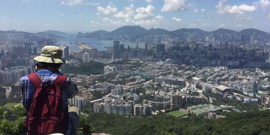 Hochhäuser prägen das Gesicht von Hongkong, eigentlich ist aber nur ein Viertel der Fläche bebaut, Bild: zvg/Walk Hong Kong