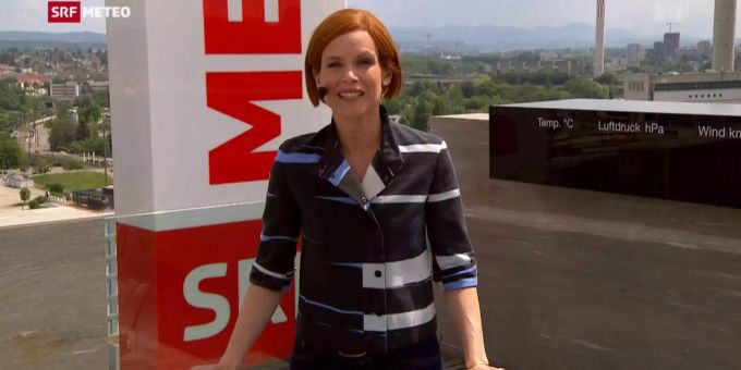 Stück Normalität - SRF-Wetterfee Sandra Boner moderierte trotz Diagnose