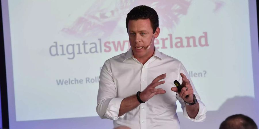 Mit dem Digitaltag will Nicolas Bürer von digitalswitzerland auf die Menschen, ihre Fragen und Ängste eingehen und auch klar die Chancen der Digitalisierung zeigen.  Foto: Grießenböck