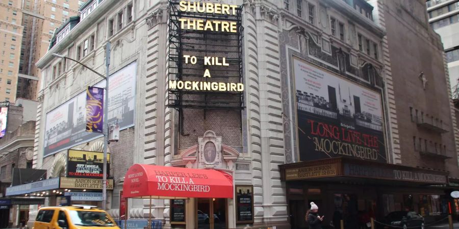 Das Shubert Theatre am New Yorker Broadway.