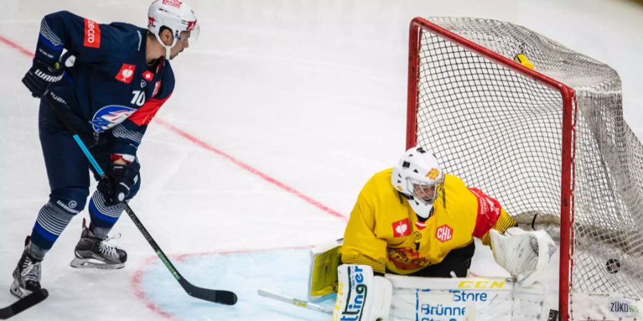 Die zSC Lions besiegen die Vienna Capitals.