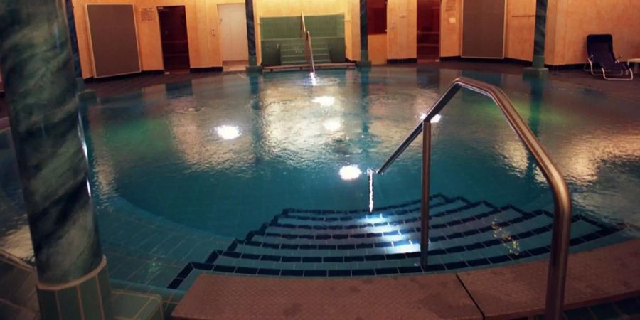 Das römisch-Irische Thermalbad im Swiss Holiday Park in Morschach bei Brunnen SZ.