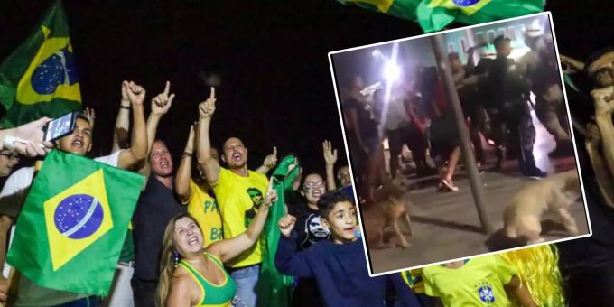 Nach Bolsonaro-Wahl - Gewalttätige Ausschreitungen in Brasilien