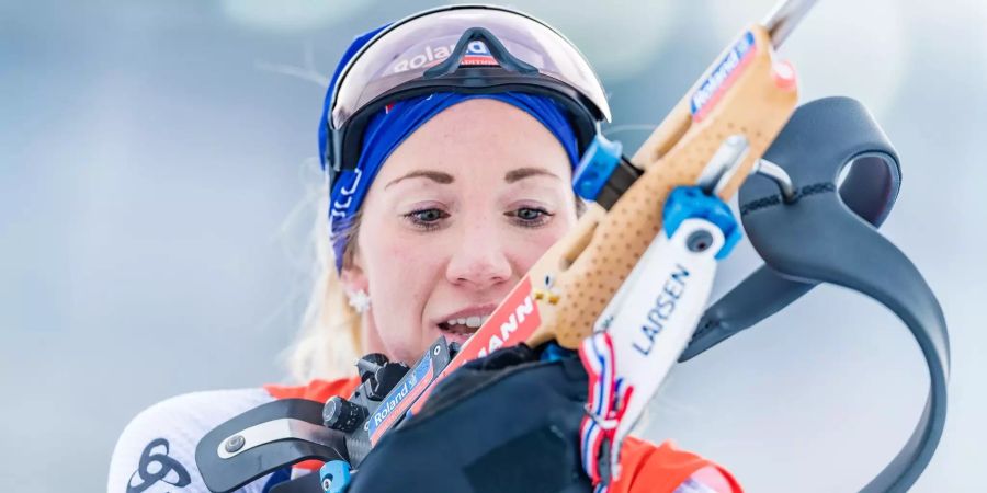 Elisa Gasparin im Biathlon