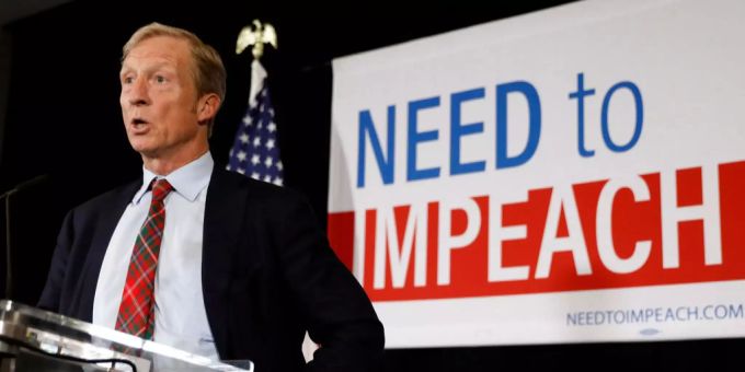 Tom Steyer hat Donald Trump zum Feind. Tom Steyer, Milliardär