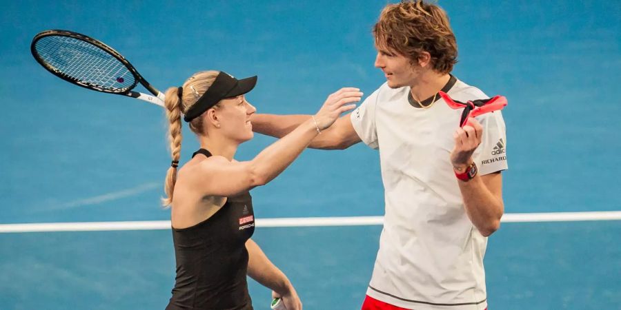 Alexander Zverev und Angelique Kerber