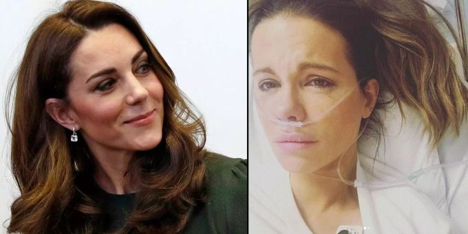 Im Spital - Kate Beckinsale wird mit Herzogin Kate verwechselt