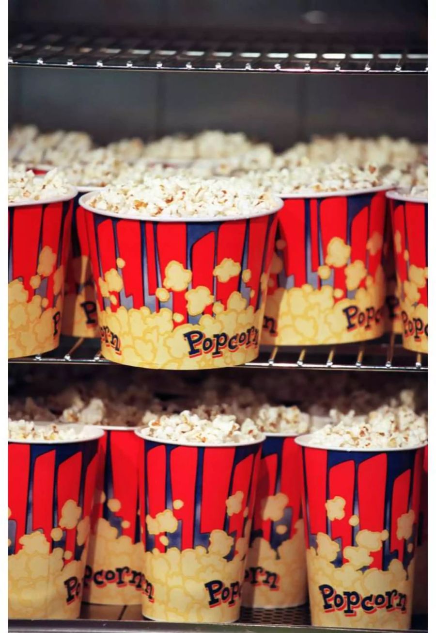 Popcorn gibt's nicht nur im Kino, sondern auch zum Super Bowl.