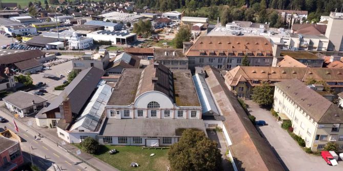 Das Porzi-Areal in Langenthal BE.