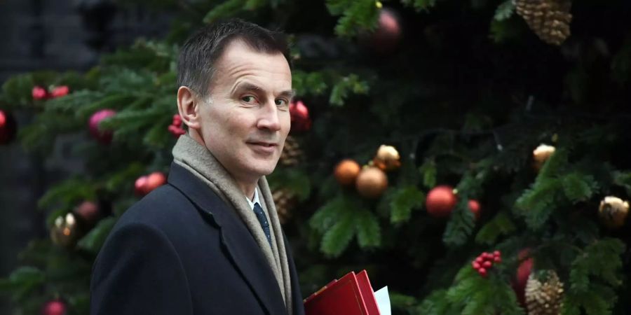 Jeremy Hunt, Aussenminister von Grossbritannien.