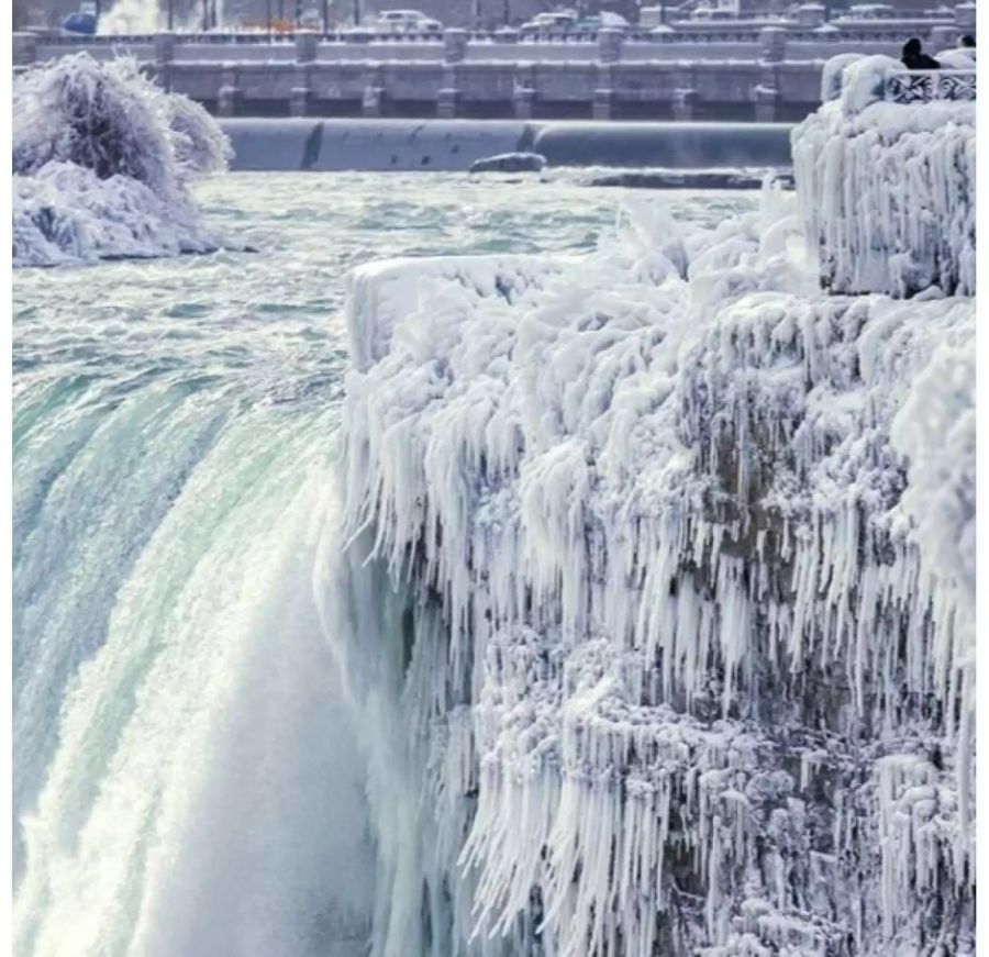 In der kanadischen Provinz Ontario fallen die Temperaturen auf minus 40 Grad.