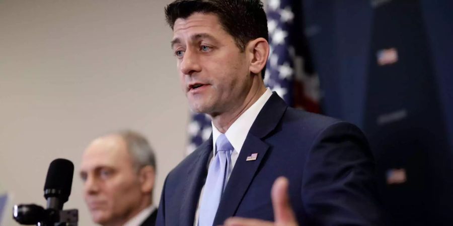 Paul Ryan, Vorsitzender des Repräsentantenhauses, war ein Passagier des verunglückten Zuges.