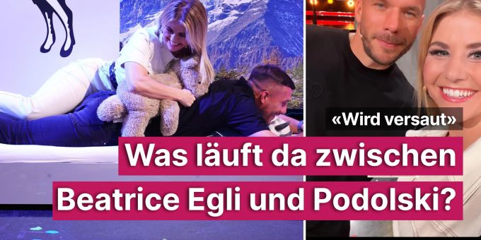 «Wird versaut» - Was läuft da zwischen Beatrice Egli und Poldi? «Wird versaut» - Was läuft da zwischen Beatrice Egli und Poldi?