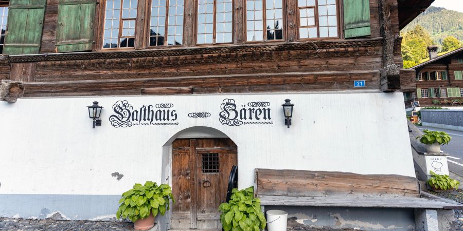 Das Gasthaus Landhaus Bären in Reichenbach.