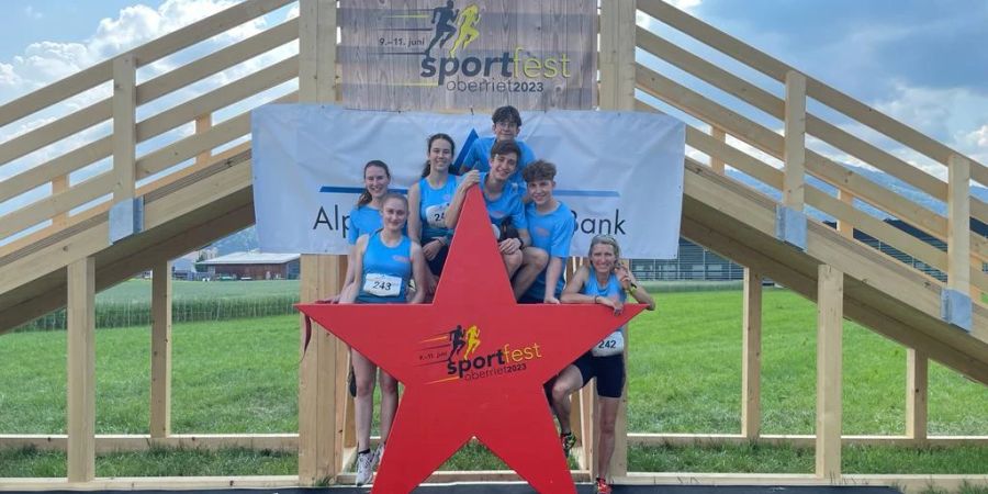 Verein Leichtathletik Gossau gewinnt den zweiten Rang.