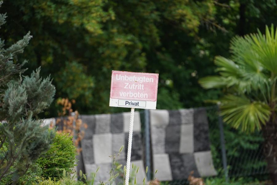 Zutritt verboten