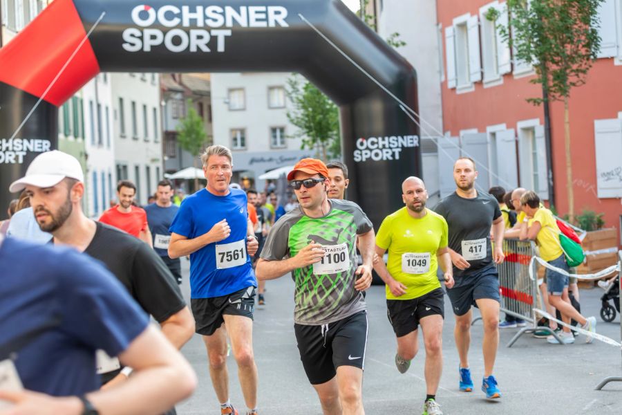 Insgesamt 1500 Läuferinnen und Läufer haben sich für den diesjährigen Aarauer Altstadtlauf angemeldet.