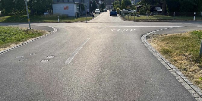 Unfallstelle Romanshornerstrasse Lömmenschwil