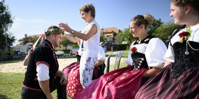 Armon Orlik sichert sich seinen ersten Festsieg an einem Teilverbandsfest ausserhalb der Nordostschweiz. Armon Orlik