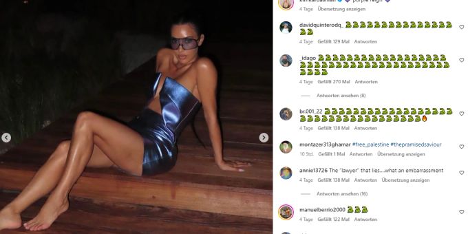Dieses Foto sorgt bei den Fans von Kim Kardashian für Spekulationen. Kim Kardashian