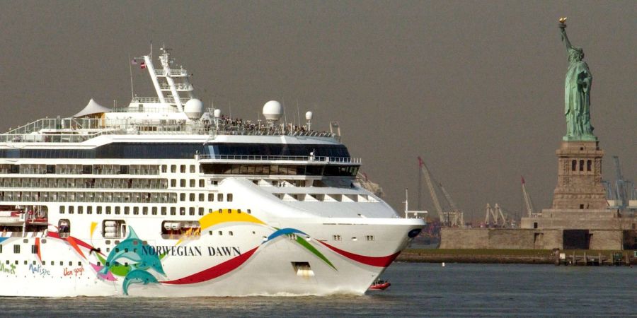 Das Kreuzfahrtschiff «Norwegian Dawn» war am 13. Februar in Südafrika zu ihrer Reise aufgebrochen.