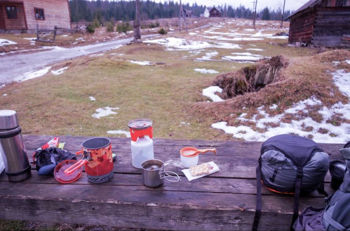 Ausreichend Proviant mitzunehmen ist wichtig. Nur so ist man für den Ausflug im Outdoor gewappnet. Proviant