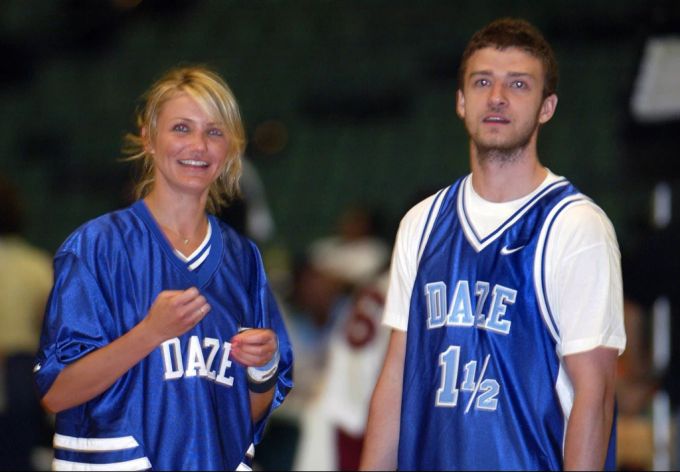 Justin Timberlake gemeinsam mit seiner damaligen Freundin Cameron Diaz. Justin Timberlake Cameron Diaz