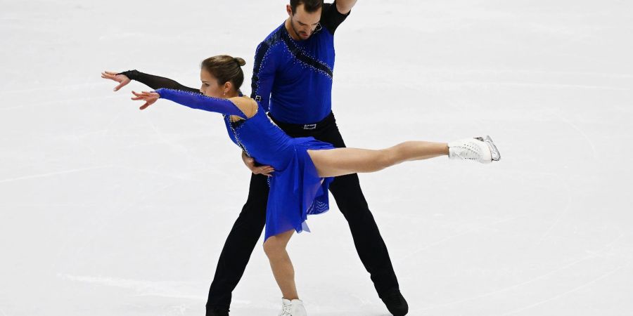 Konnten Platz Zwei für sich entscheiden: Alisa Efimowa und Ruben Blommaert bei der Nebelhorn Trophy.