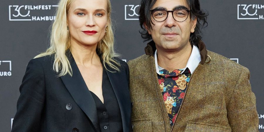 Diane Kruger und Fatih Akin auf dem Roten Teppich im Cinemaxx Hamburg.