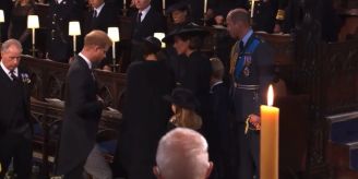 Sitzplatz-Verwirrung - Hier muss Kate Platz für Meghan machen Sitzplatz-Verwirrung - Hier muss Kate Platz für Meghan machen