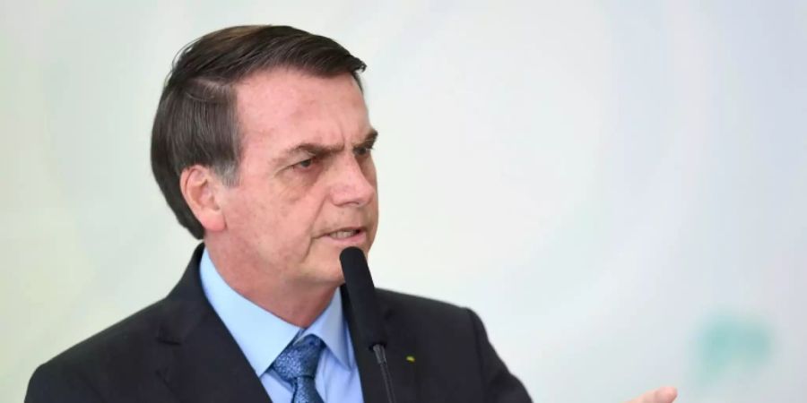 Brasiliens Staatschef Bolsonaro