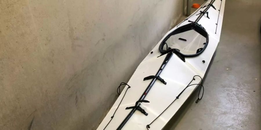 Mit diesem Kayak soll Kamphuis unterwegs gewesen sein