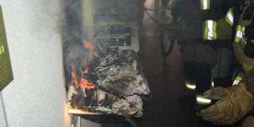 Brand in einer Wohnung