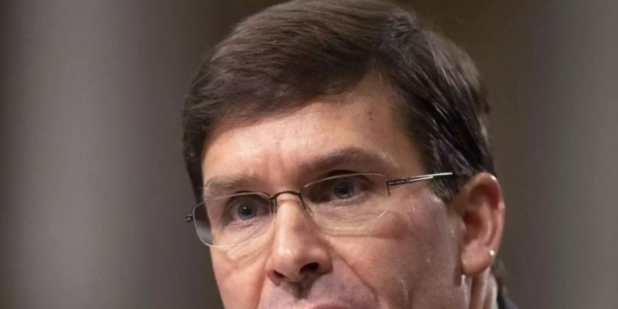 Der US-Senat hat Mark Esper als neuen Verteidigungsminister im Kabinett von Trump bestätigt. Foto: Manuel Balce Ceneta/AP