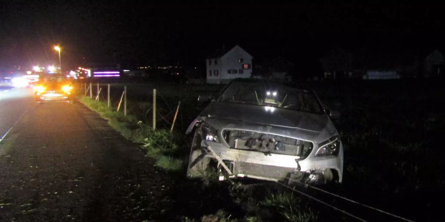 Verkehrsunfall in Netstal
