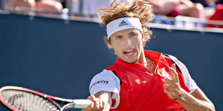 Ist in Cincinnati ausgeschieden: Alexander Zverev. Foto: Andrew Soong/XinHua