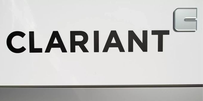 Clariant Logo vor dem Corporate Center in Pratteln. Börse CLARIANT,