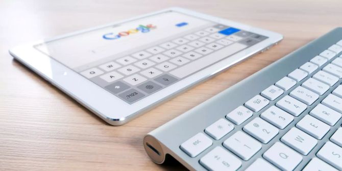 Google iPad Tastatur