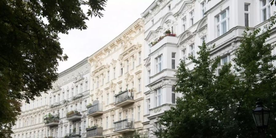 Häuserfassaden in Berlin-Neukölln