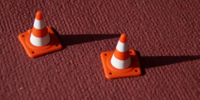 Das Logo des VLC Media Players ist ein Pylon (Symbolbild). VLC Player