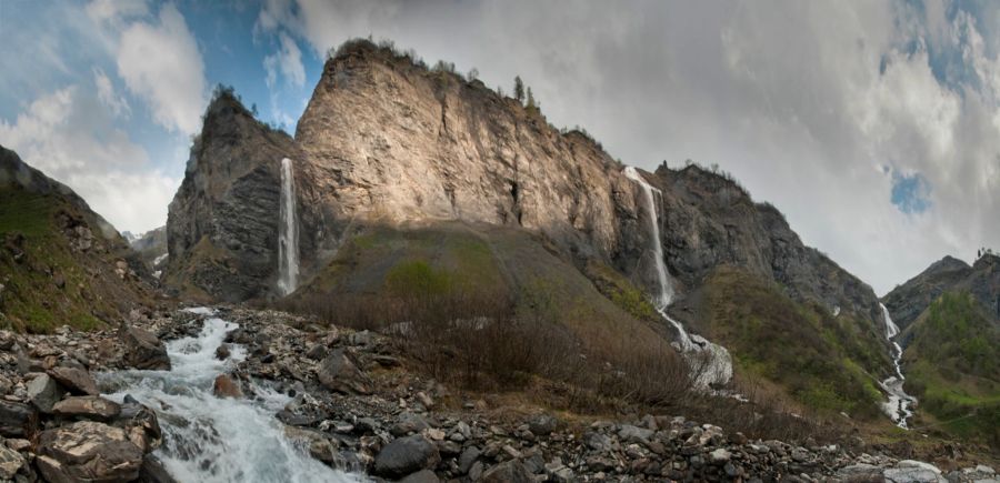 Batöni Wanderung Wasserfall