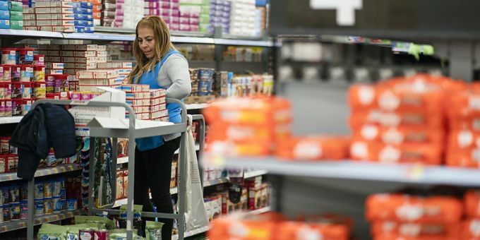 Die Inflation bereitet auch Menschen in den USA Sorgen. (Symbolbild) US Inflation