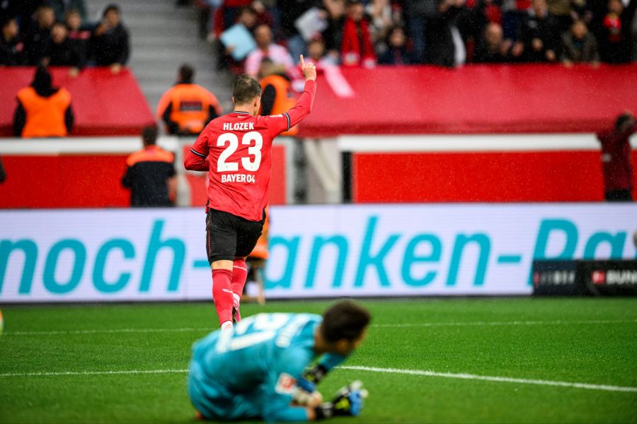 Adam Hlozek Leverkusen Bundesliga