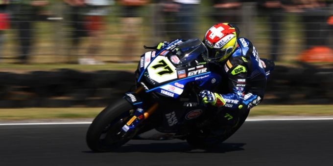 Platz sechs ist das beste Ergebnis für Dominique Aegerter in seiner Debüt-Saison in der Superbike-WM (Archivbild). Dominique Aegerter
